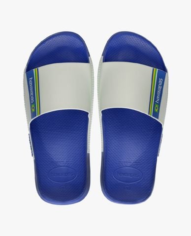  HAVAIANAS - Dép unisex quai ngang Slide Classic Brasil 