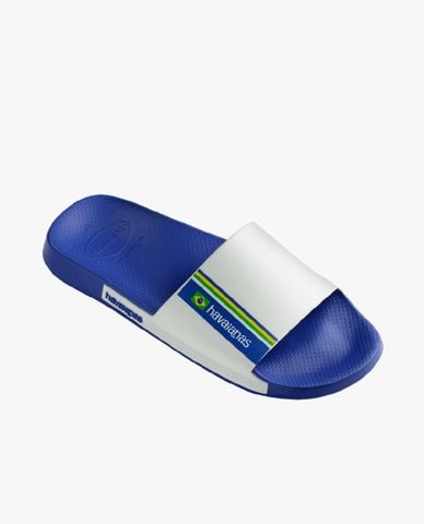  HAVAIANAS - Dép unisex quai ngang Slide Classic Brasil 