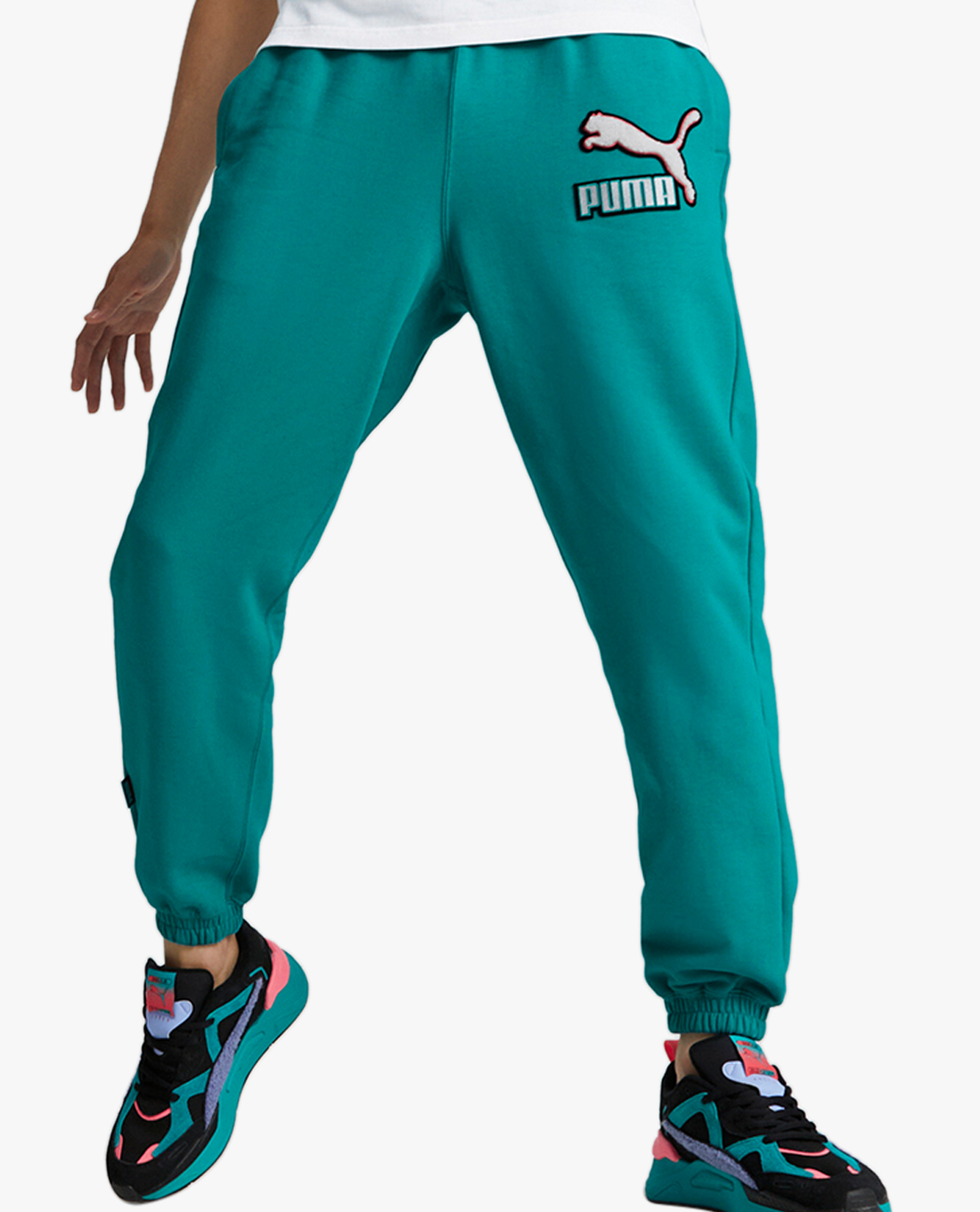 PUMA - Quần jogger nam lưng thun Fandom