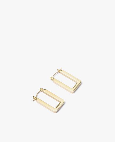  CECI - Khuyên tai nữ khung hình chữ nhật hiện đại 