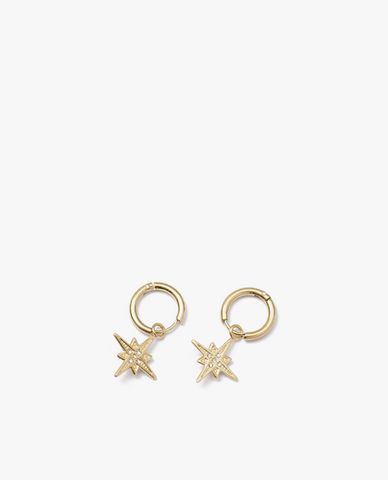  CECI - Khuyên tai nữ hình ngôi sao 8 cánh thời trang 