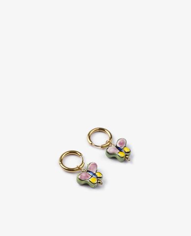  CECI - Khuyên tai nữ khoen tròn hình mắt cá tính 