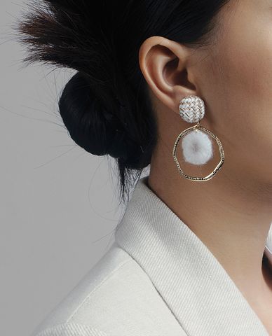  CECI - Khuyên tai nữ dạng khoen tròn thời trang 