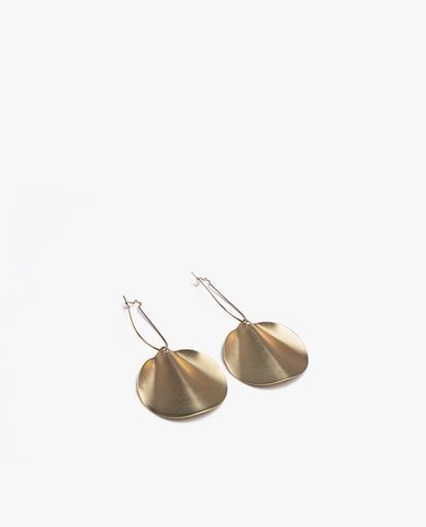  CECI - Khuyên tai nữ dáng thả mặt tròn độc đáo 