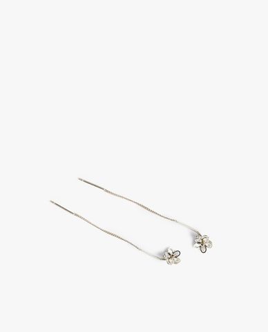  CECI - Khuyên tai nữ xỏ lỗ dáng thả dài thiết kế cánh hoa sang trọng 