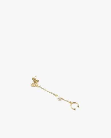  CECI - Khuyên tai nữ mặt cánh bướm dáng thả nữ tính 