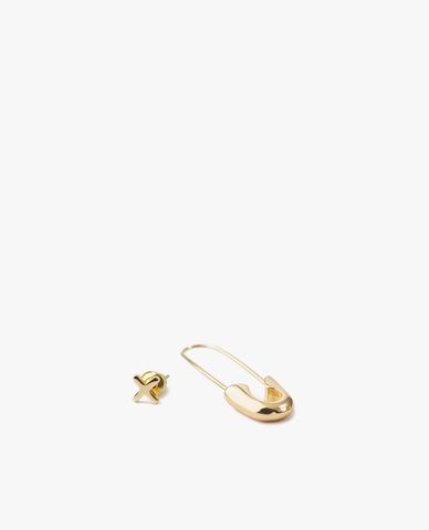  CECI - Khuyên tai nữ hình kim gúc cài cá tính 