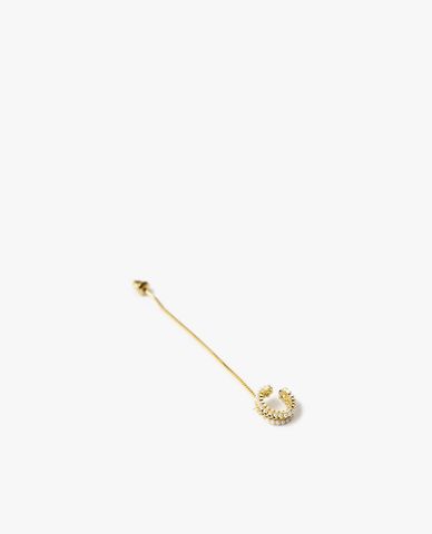  CECI - Khuyên tai nữ treo vành phối khoen tròn 