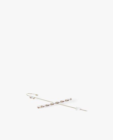  CECI - Khuyên tai nữ xỏ lỗ phối treo vành cá tính 