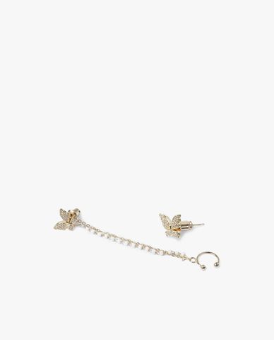  CECI - Khuyên tai nữ xỏ lỗ thiết kế cánh bướm độc đáo 