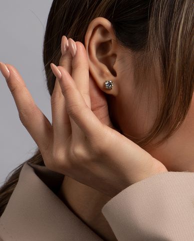  CECI - Khuyên tai nữ ngọc trai và đá thanh lịch 