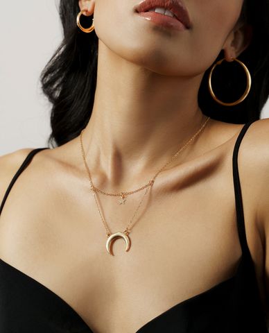  CECI - Set 4 khuyên tai nữ khoen tròn thời trang 