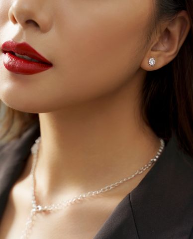  CECI - Set 3 cặp khuyên tai hình bông hoa nữ tính 