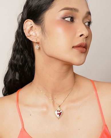  CECI - Set 3 cặp khuyên tai khoen tròn nữ tính 