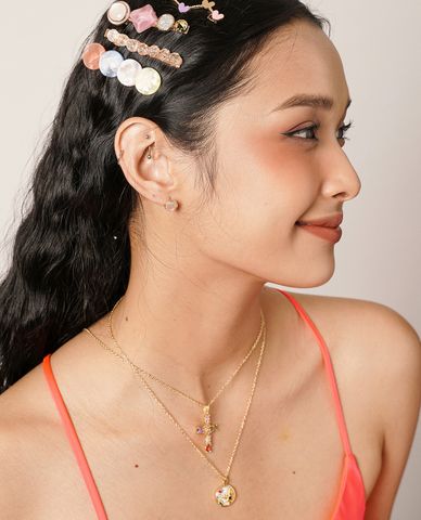  CECI - Set 3 cặp khuyên tai nhỏ nữ tính 