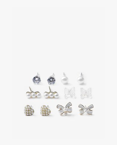  CECI - Set 6 cặp khuyên tai nữ nhỏ xinh xắn 