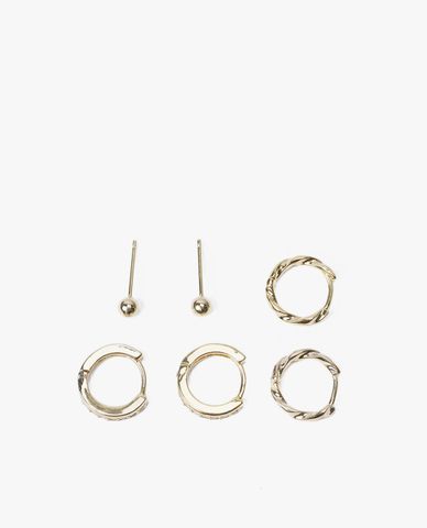  CECI - Set 3 khuyên tai nữ bản nhỏ nữ tính 