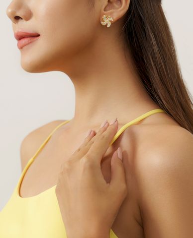  CECI - Khuyên tai nữ hình chong chóng độc đáo 