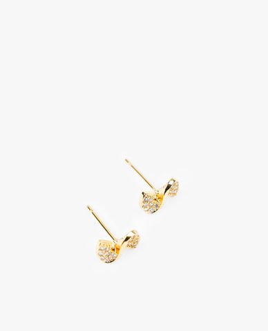  CECI - Khuyên tai nữ hình nơ nhỏ đính đá sang trọng 