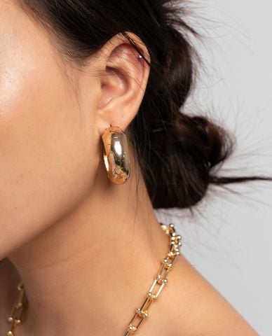  CECI - Khuyên tai nữ dạng khoen lớn hiện đại 