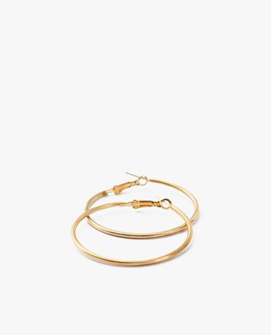  CECI - Khuyên tai nữ khoen tròn bản mảnh cá tính 