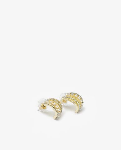  CECI - Khuyên tai nữ chốt nón đính đá sang trọng 