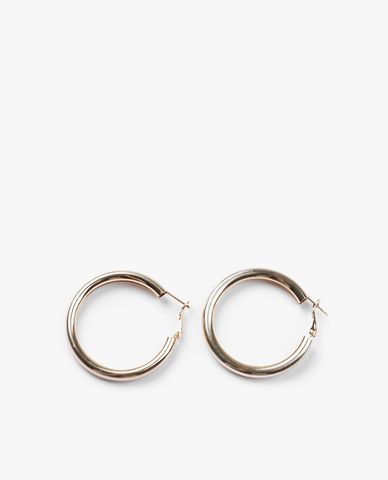  CECI - Khuyên tai nữ khoen tròn dáng to thanh lịch 