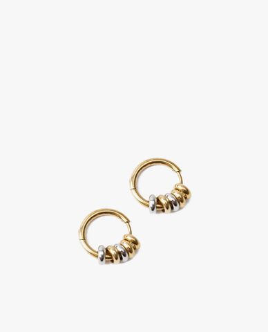  CECI - Khuyên tai nữ khoen tròn cá tính 