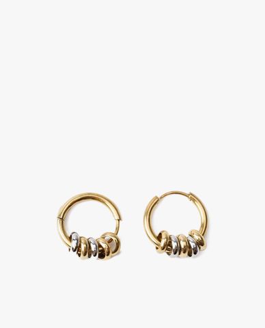  CECI - Khuyên tai nữ khoen tròn cá tính 