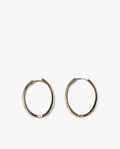  CECI - Khuyên tai nữ khoen tròn đính đá lấp lánh 