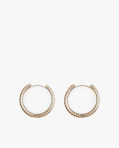  CECI - Khuyên tai nữ khoen tròn bản lớn cá tính 