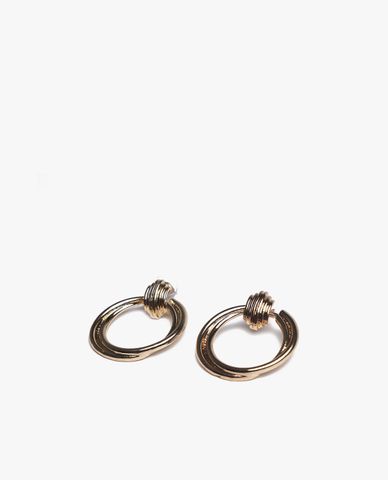  CECI - Khuyên tai nữ dạng khoen tròn lớn thời trang 