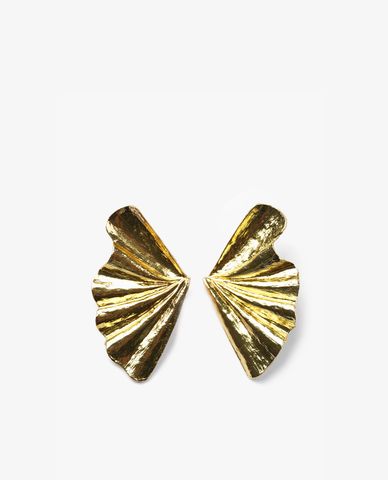  CECI - Khuyên tai nữ thiết kế xếp ly độc đáo 