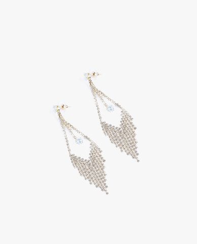  CECI - Khuyên tai nữ hình chiếc lá dáng thả tinh xảo 