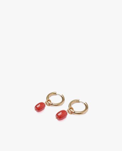  CECI - Khuyên tai nữ khoen tròn dáng thả cá tính 