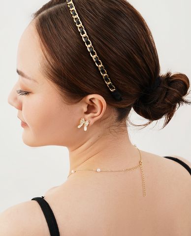  CECI - Khuyên tai nữ hình chiếc nơ xinh xắn 