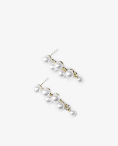  CECI - Khuyên tai nữ đính ngọc trai sang trọng 