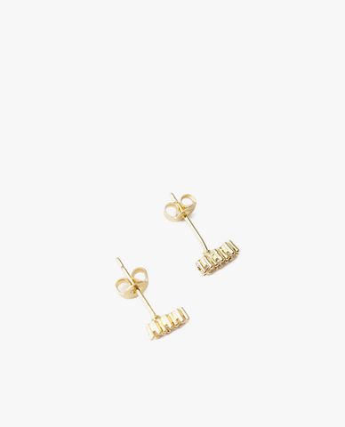  CECI - Khuyên tai nữ chốt xỏ đính đá nữ tính 