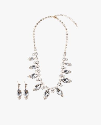  CECI - Bộ 2 món trang sức nữ đính đá sang trọng 