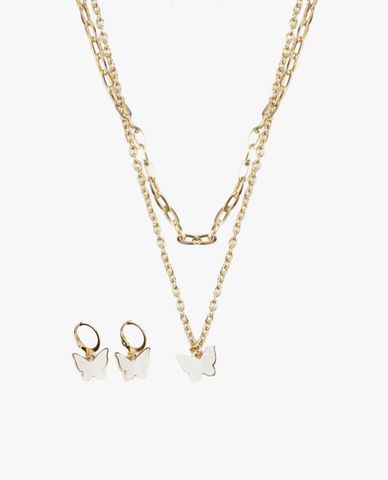  CECI - Bộ 2 món trang sức nữ hình bươm bướm xinh xắn 