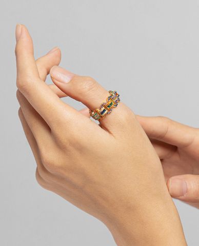  CECI - Nhẫn nữ đính đá thanh lịch 