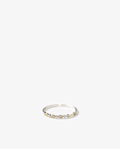  CECI - Nhẫn nữ bản nhỏ đính đá lấp lánh 