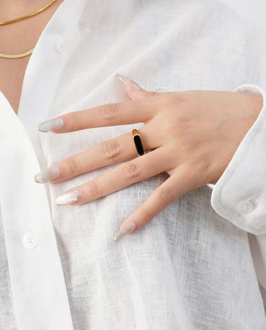  CECI - Nhẫn nữ bản vừa cổ điển 