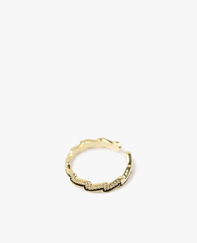  CECI - Nhẫn nữ dáng hở kiểu đường cong zigzac cá tính 