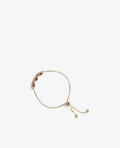  CECI - Vòng đeo tay nữ chuỗi xích nhỏ đính đá thời trang 