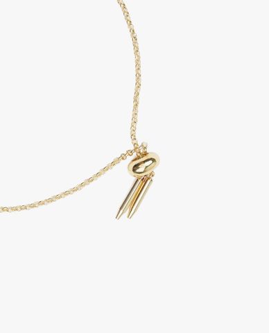  CECI - Vòng đeo tay nữ chuỗi xích nhỏ phối mặt đá sang trọng 