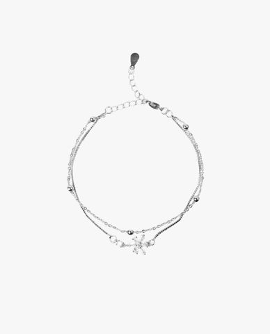  CECI - Vòng đeo tay nữ mắt xích hai tầng nữ tính 