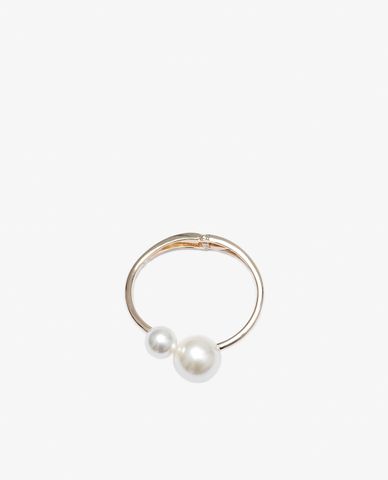  CECI - Vòng đeo tay nữ dạng hở phối ngọc trai sang trọng 