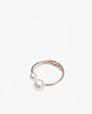  CECI - Vòng đeo tay nữ dạng hở phối ngọc trai sang trọng 