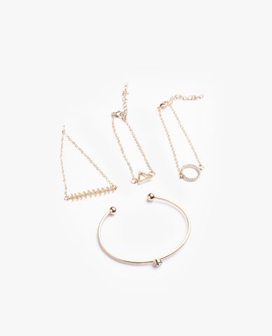  CECI - Pack 4 vòng đeo tay nữ kim loại thời trang 